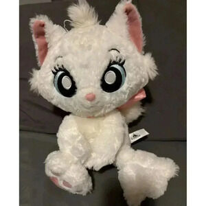 Disney Parks Aristocats Big Feet Plush Baby Marie‎ Cat 10 Inch Stuffed Animal